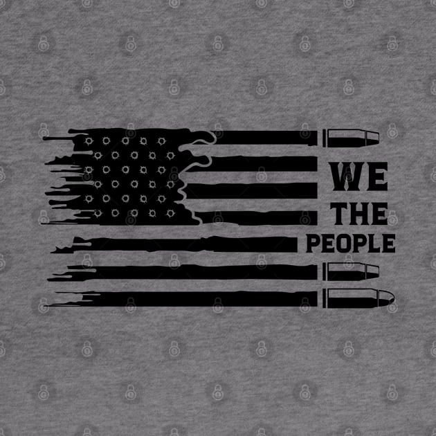 We the people, American flag by twotwentyfives